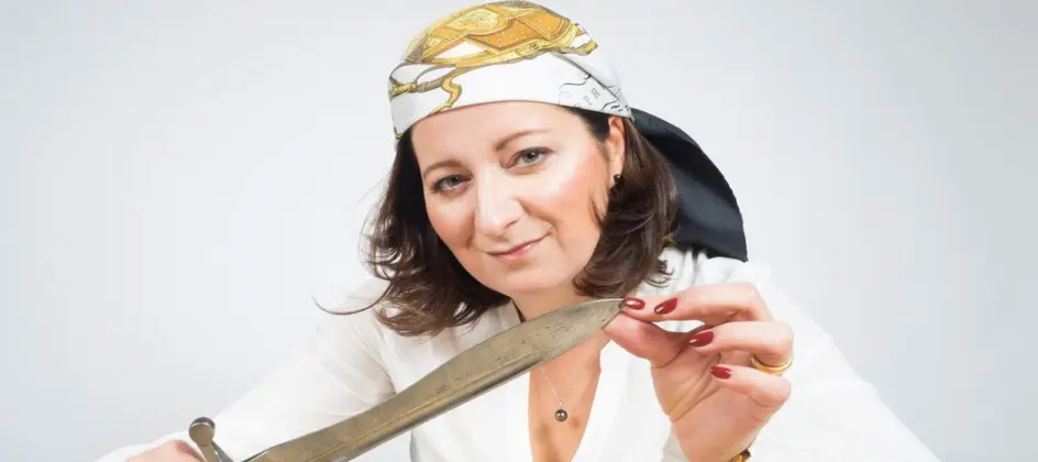 [Stefanie Voss ] mit der Piratenstrategie bei Rednermacher